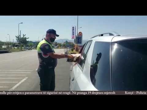 Arrestohen 19 persona e vihen nën hetim 10 të tjerë në Korçë, në timon të dehur e pa leje drejtimi