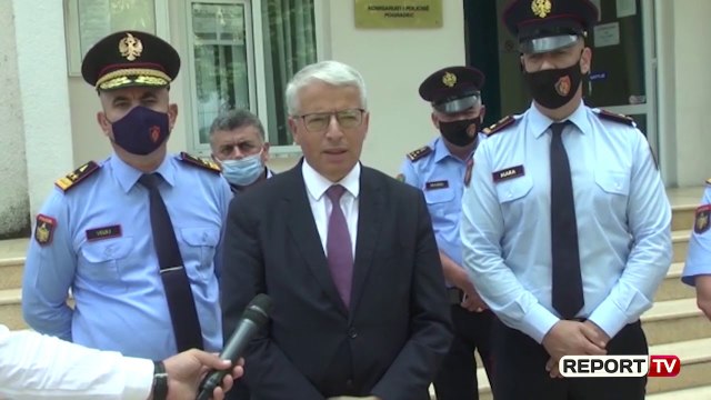 Inspektim në Komisariatin e Policisë në Pogradec, Lleshaj: U godit një grup shumë i rrezikshëm