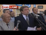 Sali Berisha prezanton kandidatet per kryetar bashkie ne Bulqize dhe Peshkopi ( 21 Shtator 2000)