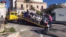 Manfredonia (BA) - Bici elettriche truccate che sfrecciavano come scooter 20 sequestri (05.11.20)