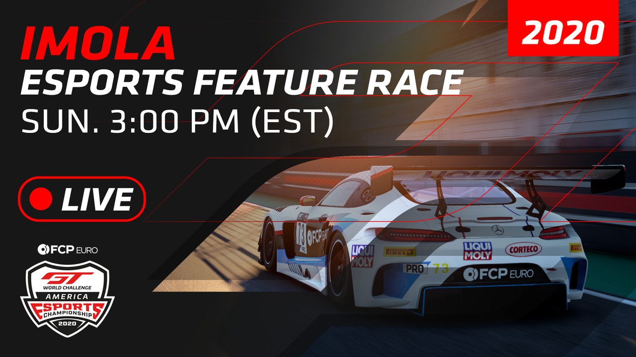 Live – Season 2 Finale @ Imola – FCP Euro GT World Challenge America Esports Championship
