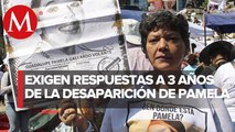 En CdMx, protestan afuera de FGJ por joven desaparecida en 2017