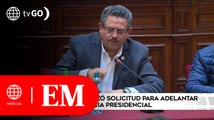 Congreso rechazó solicitud para adelantar debate de vacancia presidencial | Primera Edición