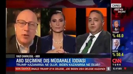 Zafer Şahin ve  Razi Canikligil canlı yayında kavga etti