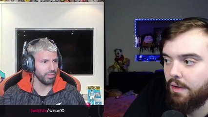 Épico trolleo del Kun Agüero a Ibai Llanos con Neymar como espectador