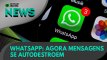 Ao Vivo | WhatsApp: agora mensagens se autodestroem | 05/11/2020 | #OlharDigital (353)