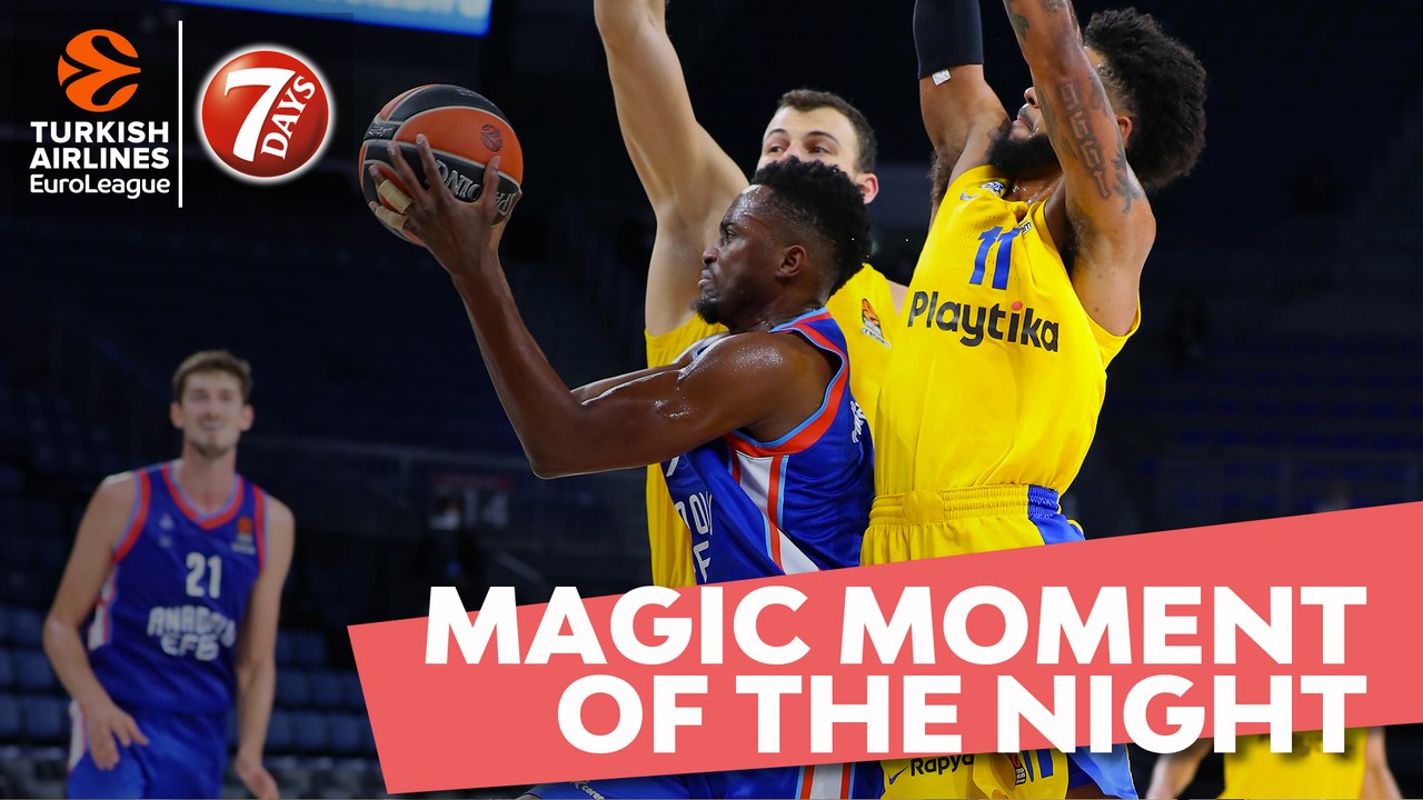 7DAYS Magic Moment of the Night: Rodrigue Beaubois, Anadolu Efes Istanbul