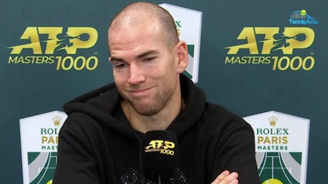 Rolex Paris Masters 2020 - Adrian Mannarino : Il m'a manqué un petit peu de réussite et un petit peu de courage par moments