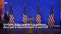 Biden dit n'avoir 