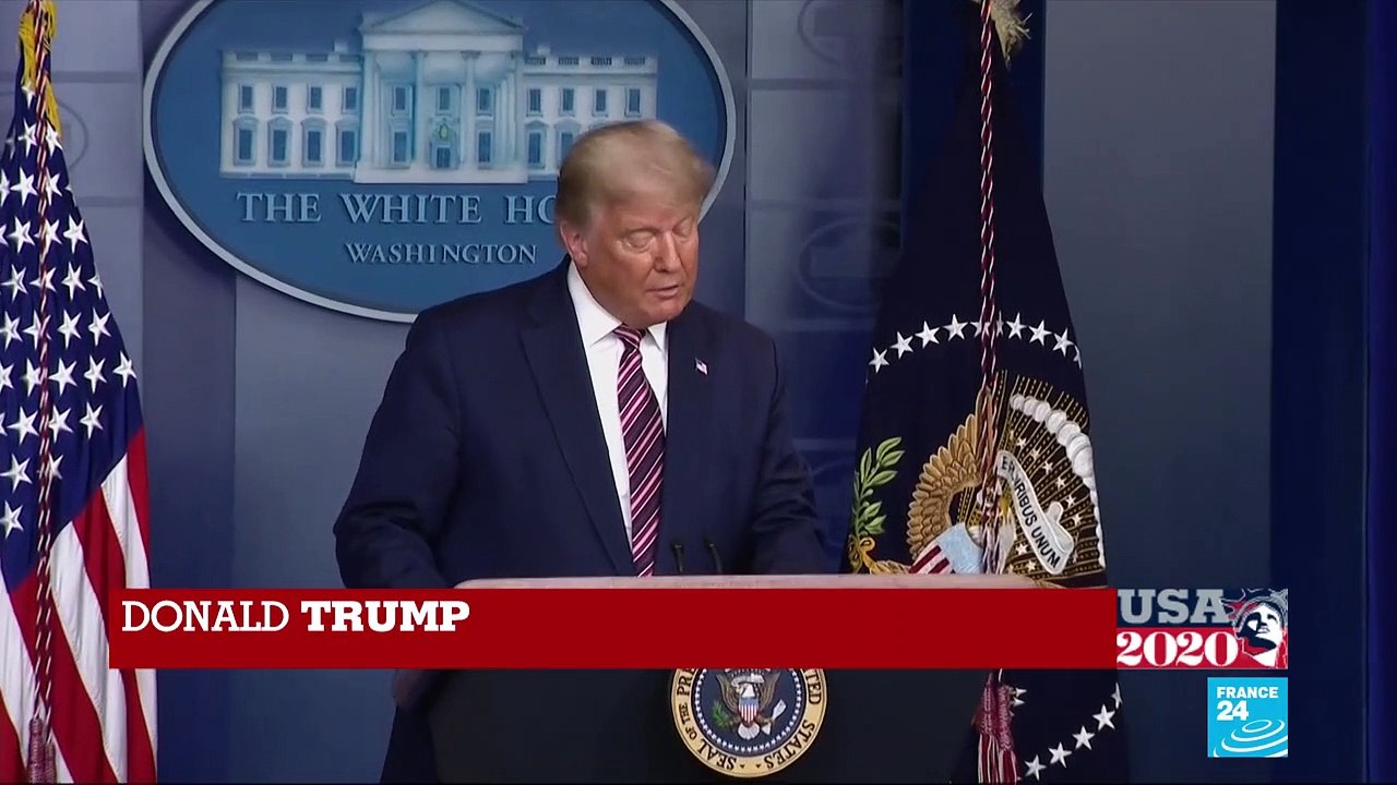 REPLAY - Donald Trump maintient qu'il va gagner sauf si on lui "vole" l'élection présidentielle