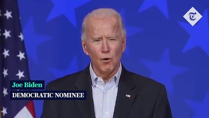 Download Video: Joe Biden urges voters to 'stay calm' while ballots are counted _ US election