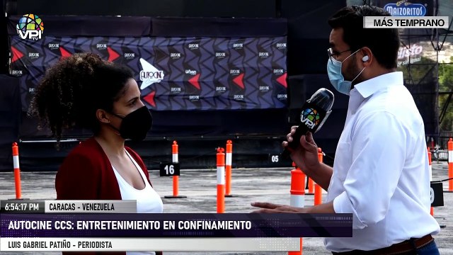 Autocine de Caracas abre sus puertas respetando medidas de bioseguridad - Caracas - VPItv
