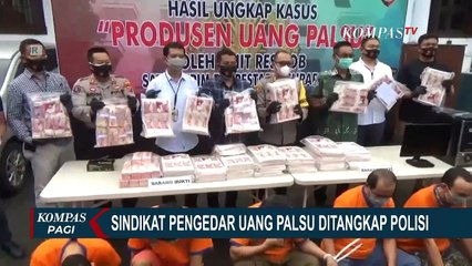 Polisi Mengamankan Uang Palsu Senilai Rp 16 Miliar