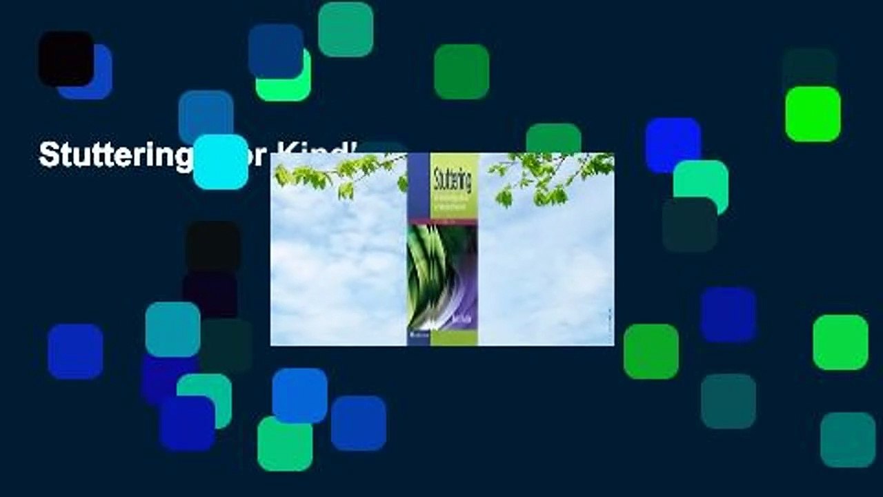 Stuttering  For Kindle
