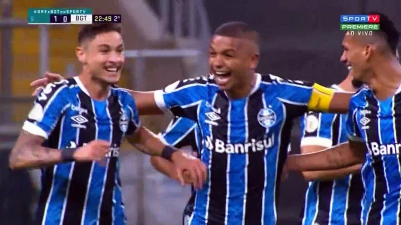 GOL DO GREMIO DEIVD BRAZ 1X0