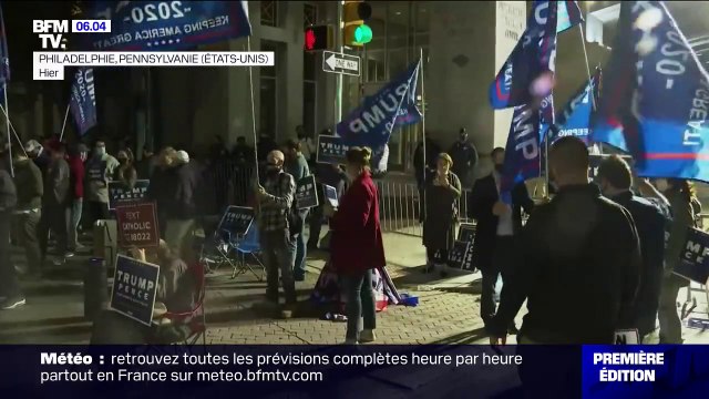 Présidentielle américaine: à Philadelphie ou à Las Vegas, les partisans des deux camps se font face