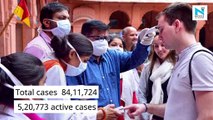 With 47,638 new cases, India's COVID-19 tally crosses 84-lakh mark