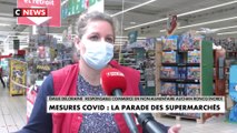Mesures Covid : la parade des supermarchés