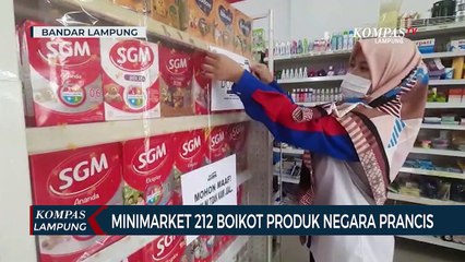 Download Video: Minimarket 212 Bandar Lampung Boikot Produk Negara Prancis