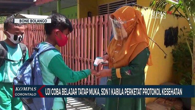 Uji Coba Belajar Tatap Muka, SDN 1 Kabila Perketat Protokol Kesehatan