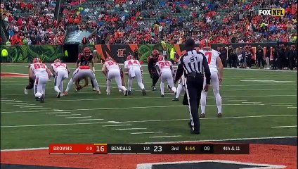 [ Condensed ] Browns vs Bengals Full Game Highlights Week 17 | NFL 2019 | Part 3
