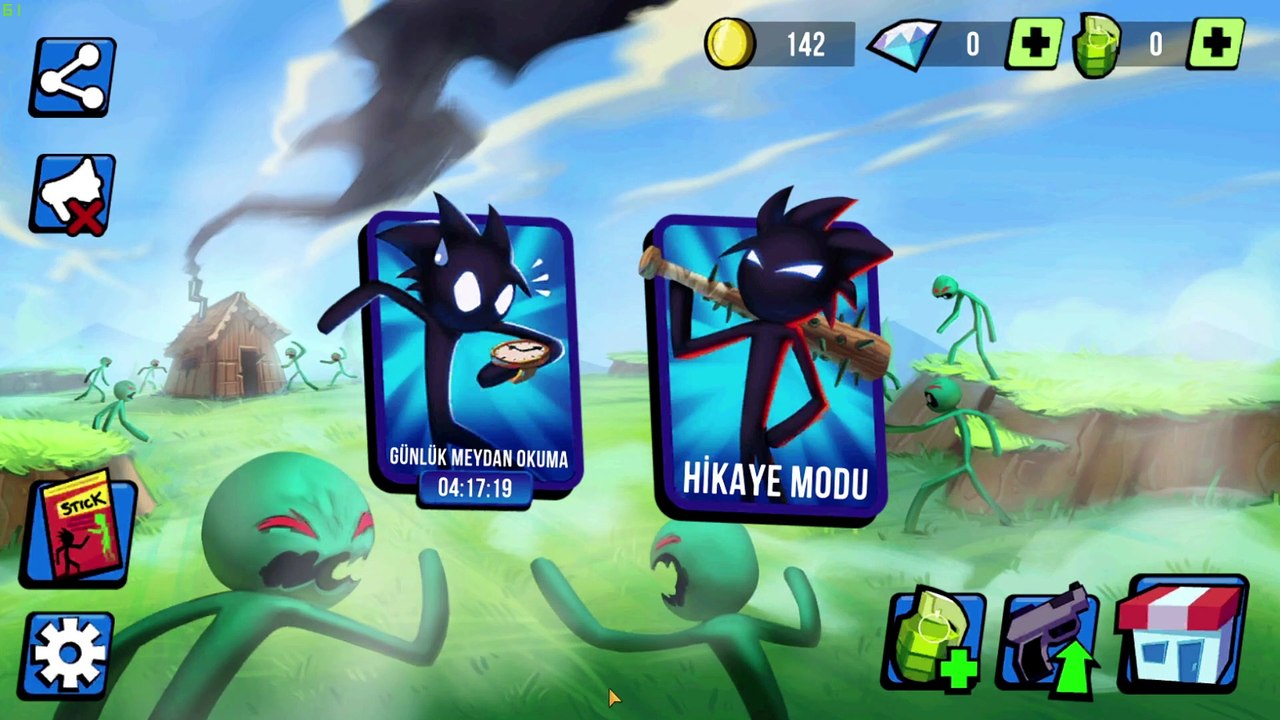Stickman Vs Zombies GamePlay