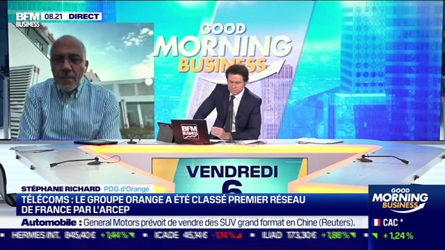 Stéphane Richard (Orange): La 5G, bientôt une réalité dans le pays - 06/11