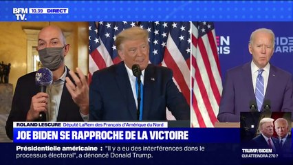 Roland Lescure (député LaRem des Français d'Amérique du Nord): "Il y a quatre ans, Trump a été élu avec un écart de voix équivalent à la ville de Béziers"