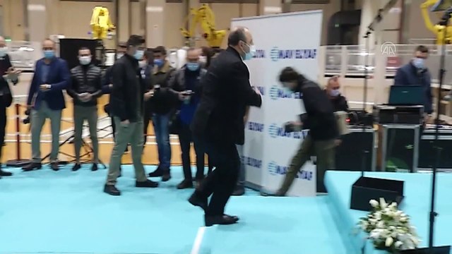 Bakan Varank, elyaf fabrikasının açılış törenine katıldı (1) - TEKİRDAĞ