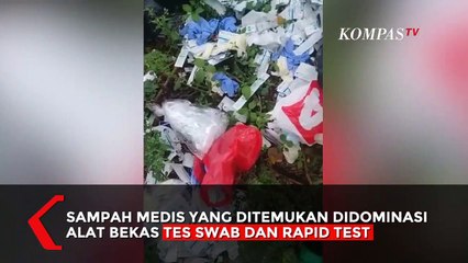 Limbah Medis Diduga Bekas Tes Covid-19 Tercecer di Kabupaten Bekasi