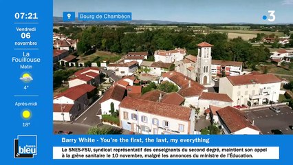 La matinale de France Bleu Saint-Étienne Loire du 06/11/2020