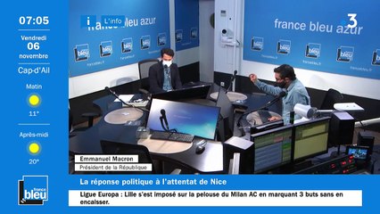 La matinale de France Bleu Azur du 06/11/2020
