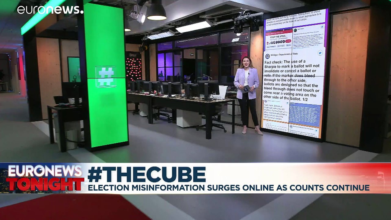 How US election misinformation has led to real-world tensions | #TheCube