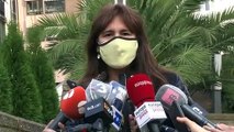 Declaracions de Laura Borràs, Carolina Telechea i Montserrat Bassa, en la concentració de suport a Dani Gallardo