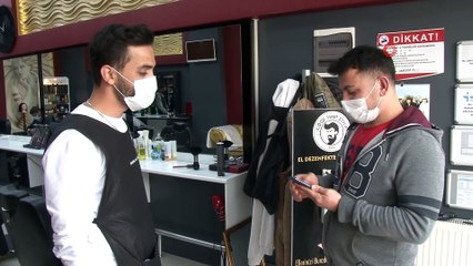 Bu kuaföre HES kodu olmadan girilmiyor