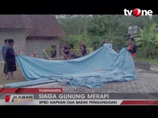 BPBD Siapkan 2 Barak Pengungsi untuk Warga Lereng Merapi