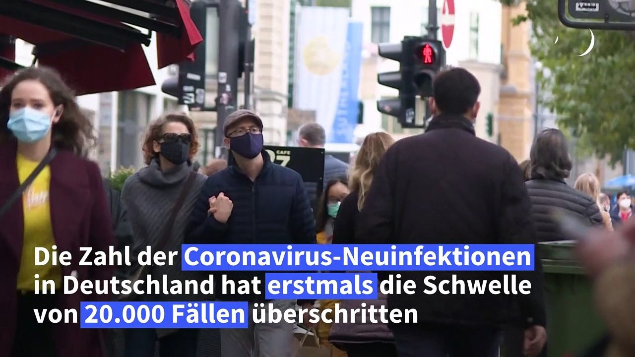 Erstmals mehr als 20.000 Corona-Neuinfektionen