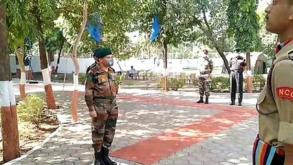 ब्रिगेडियर एचआर देसाई ने किया 10-MP बटालियन का दौरा