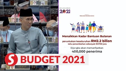 Budget 2021: RM50 vouchers for B40 groups, tax relief on medical treatment raised