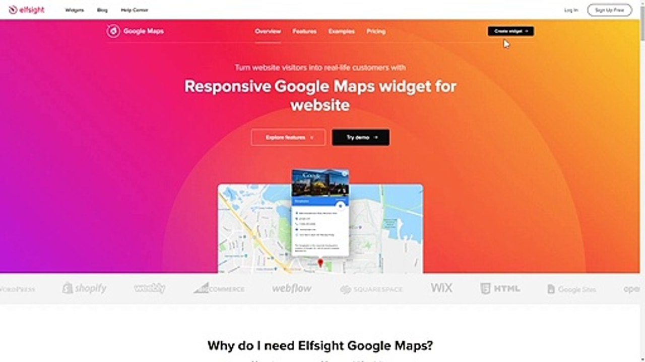 How to Add Google Maps app to Weebly (2020)