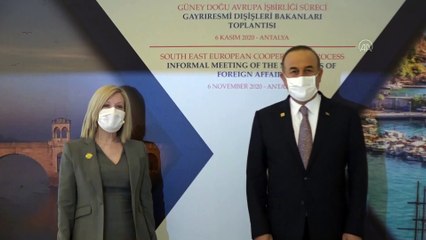 Türkiye Katar Yüksek Stratejik Komite 6 Toplantısı - Aile fotoğrafı - ANTALYA