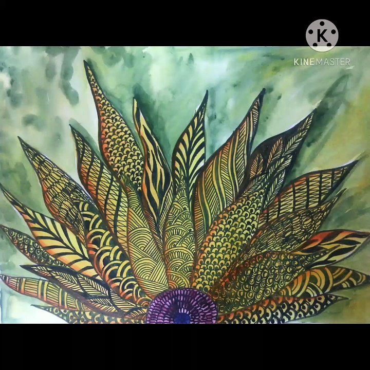 How to Draw a Mandala art for beginners || Flowers Art drawing Petter ||Mandala Art ||Art thraphy