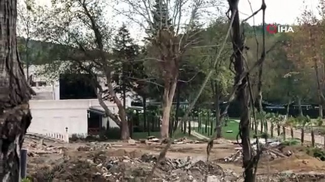 Sapanca Gölü'ne giren kepçe tepki çekti