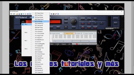 SRX KEYBOARDS (Roland VSTi) Coleccion mejores sonidos 90s