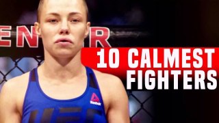 10 Calmest Fighters In The UFC