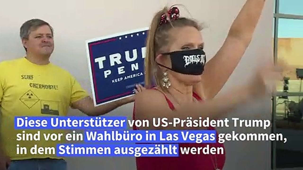 Trump-Fan: Sie zählen Stimmen von Haustieren
