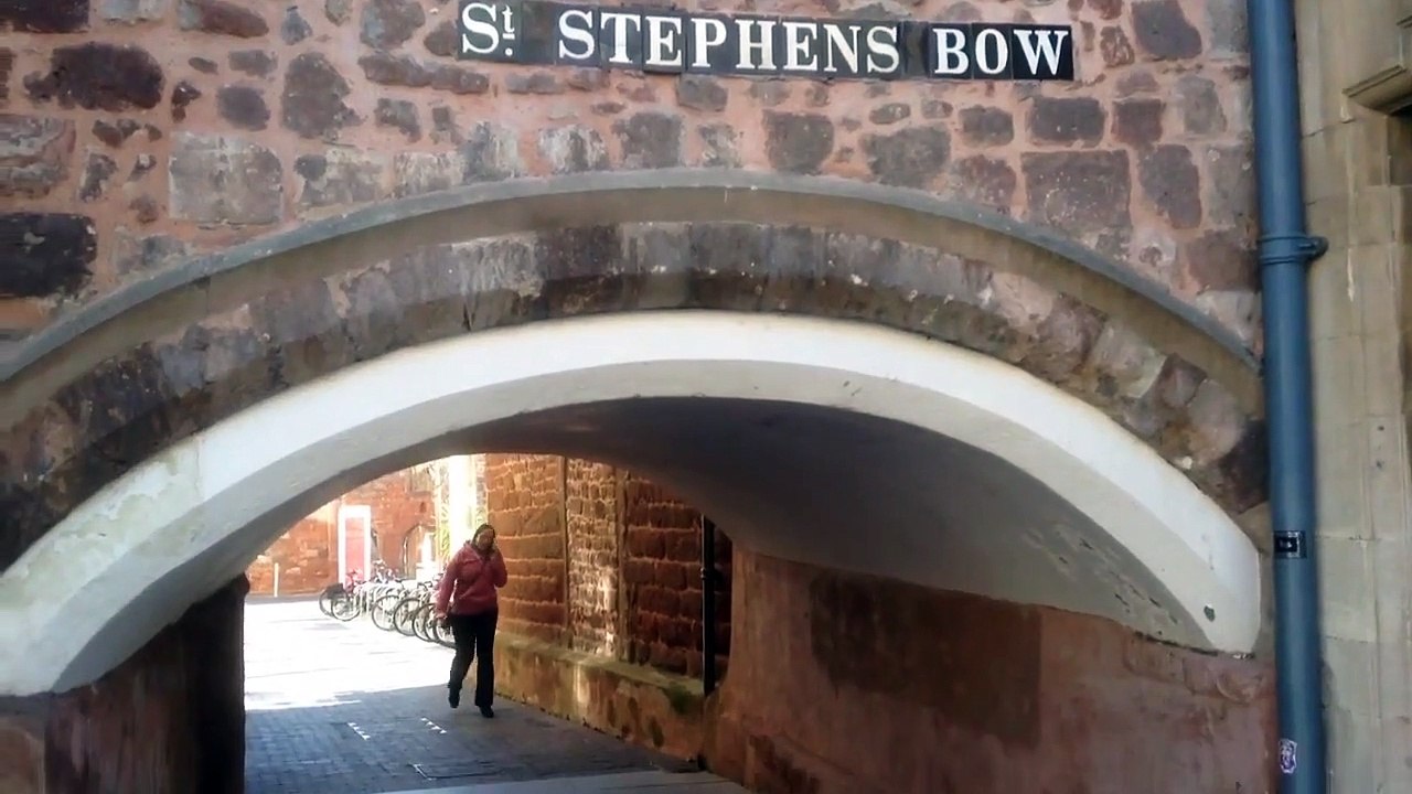 shops and streets exeter