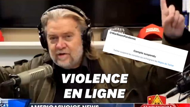 Steve Bannon banni de Twitter après un appel à la décapitation du Dr. Fauci et du directeur du FBI