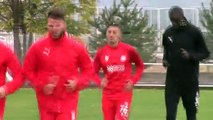 Sivasspor, Galatasaray maçının hazırlıklarına başladı - SİVAS