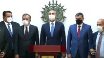 Adalet Bakanı Gül,  Çorum Valiliğini ziyaret etti